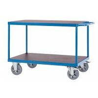 Table trolley with 2 platforms up to 1200 kg