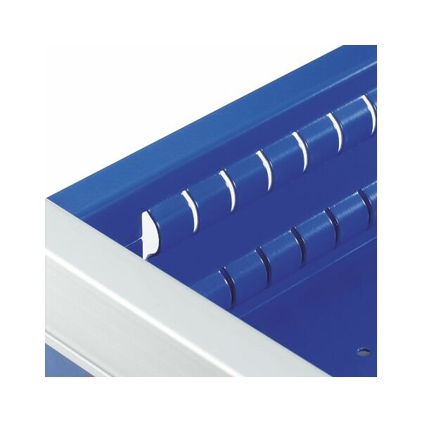 Schlitztrennwand- / Trennblech-Sortiment (für 1 Schublade 64×36 E) für Schubladen-Fronthöhe  7+24
