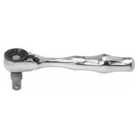 Ratchet bit holder for 1/4 inch bits C 6.3 and E 6.3  1/4