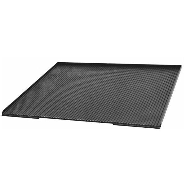Simply buy Sheet steel cover plate with anti-roll lip on 3 sides