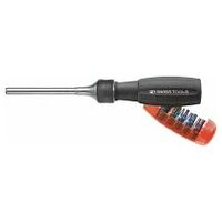 “Insider Pro Ratchet” ratchet handle with 1/4 inch bits with magnet 100 mm