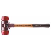 SIMPLEX soft-faced hammer with plastic inserts  red