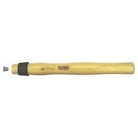 Hickory hammer handle with protective sleeve and ring wedge  280 mm