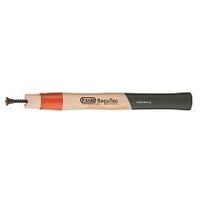SecuTec® hickory hammer handle with protective sleeve and wedge screw