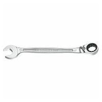 Reversible ratchet wrench, 38 mm