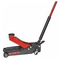 Extra-flat compact trolley jack, 3 t
