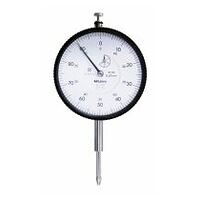 Reloj comparador, tapa con ojal, versión ISO 20 mm, 0,01 mm