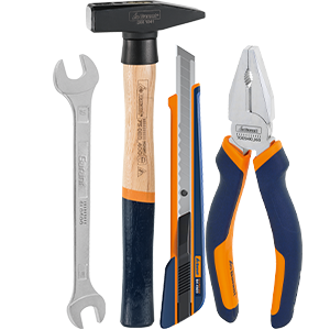 Hand tools, spare parts & accessories