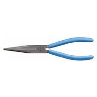 Mechanics pliers without wire cutter, straight pattern