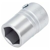 Socket ∙ 3/4 inch (20 mm) square, hollow ∙ Outside hexagon profile ∙ Size 24 mm