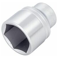 Llave de vaso ∙ hexagonal ∙ Cuadrado hueco 20 mm (3/4 pulgadas) ∙ Perfil hexagonal exterior ∙ 46 ∙ 73 mm