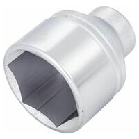 Llave de vaso ∙ hexagonal ∙ Cuadrado hueco 20 mm (3/4 pulgadas) ∙ Perfil hexagonal exterior ∙ 60 ∙ 88 mm