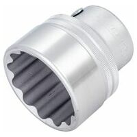 Llave de vaso ∙ hexagonal doble ∙ Cuadrado hueco 20 mm (3/4 pulgadas) ∙ Perfil hexagonal doble exterior ∙ 73 mm