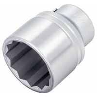 Socket ∙ 12-point 46 mm Outside 12-point profile Square, hollow 20 mm (3/4 inch)