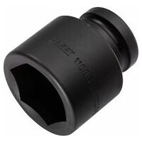 Impact socket ∙ hexagon 50 mm Outside hexagon profile Square, hollow 25 mm (1 inch)