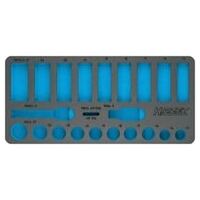 2-komponent blødt skumindsats ∙ 435 mm x 205 mm