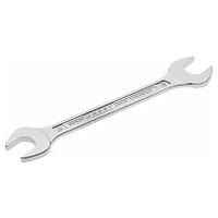 Double open-end wrench 24 x 26 mm Outside hexagon profile