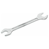 Double open-end wrench 24 x 27 mm Outside hexagon profile