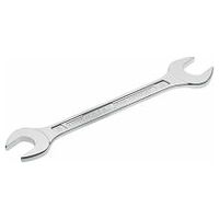 Double open-end wrench 25 x 28 mm Outside hexagon profile