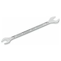 Double open-end wrench 8 x 10 mm Outside hexagon profile