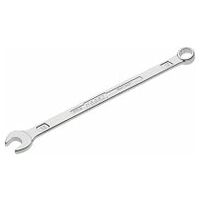 Combination wrench ∙ extra long ∙ slim design 12 mm Outside 12-point traction profile