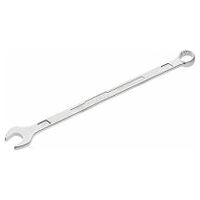 Combination wrench ∙ extra long ∙ slim design 27 mm Outside 12-point traction profile