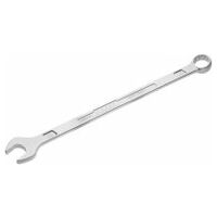 Combination wrench ∙ extra long ∙ slim design 32 mm Outside 12-point traction profile