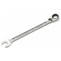 Ratcheting combination wrench 11 mm Outside 12-point traction profile