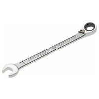 Ratcheting combination wrench 12 mm Outside 12-point traction profile