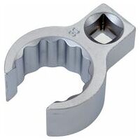 Box-end wrench ∙ 12-point ∙ open 30 mm Outside 12-point profile Square, hollow 12.5 mm (1/2 inch)