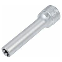 Steckschlüsseleinsatz ∙ 3/8 Zoll (10 mm) Vierkant hohl ∙ Außen TORX® Profil ∙ SW E8