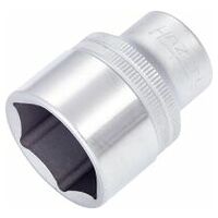 Socket ∙ 1/2 inch (12.5 mm) square, hollow ∙ Outside hexagon traction profile ∙ Size 27 mm