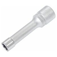 Socket ∙ 1/2 inch (12.5 mm) square, hollow ∙ Outside hexagon traction profile ∙ Size 10 mm