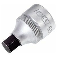 Screwdriver socket 10 mm Inside hexagon profile Square, hollow 12.5 mm (1/2 inch)