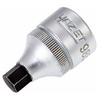 Screwdriver socket 8 mm Inside hexagon profile Square, hollow 12.5 mm (1/2 inch)