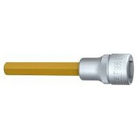 Screwdriver socket 10 mm Inside hexagon profile Square, hollow 12.5 mm (1/2 inch)