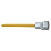 Screwdriver socket 9 mm Inside hexagon profile Square, hollow 12.5 mm (1/2 inch)
