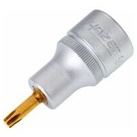 Screwdriver socket ∙ TORX® T25 Inside TORX® profile Square, hollow 12.5 mm (1/2 inch)