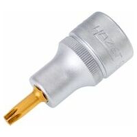 Screwdriver socket ∙ TORX® T27 Inside TORX® profile Square, hollow 12.5 mm (1/2 inch)