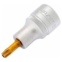 Screwdriver socket ∙ TORX® T30H Tamper-resistant TORX® profile Square, hollow 12.5 mm (1/2 inch)