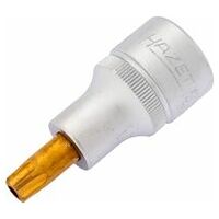 Screwdriver socket ∙ TORX® T45H Tamper-resistant TORX® profile Square, hollow 12.5 mm (1/2 inch)