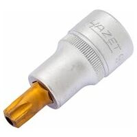 Screwdriver socket ∙ TORX® T50H Tamper-resistant TORX® profile Square, hollow 12.5 mm (1/2 inch)