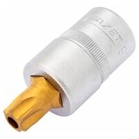 Screwdriver socket ∙ TORX® T55H Tamper-resistant TORX® profile Square, hollow 12.5 mm (1/2 inch)