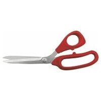 Heavy-duty stainless steel scissors