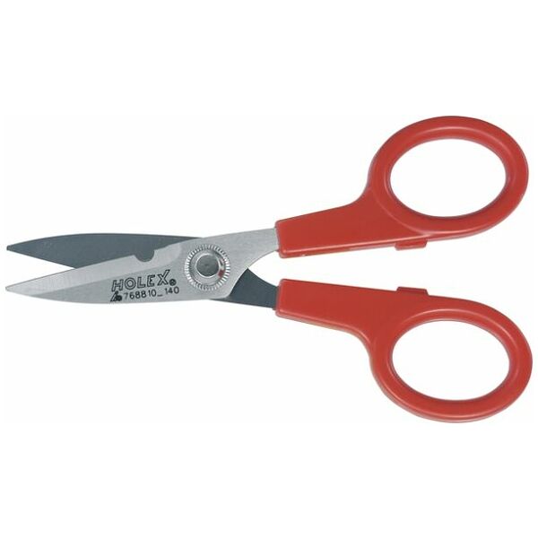 Electrician’s scissors with wire-cutter 140 mm