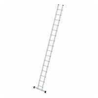 Enkelsporige ladder 350 mm breed met standaard dwarsbalk 16 sporten