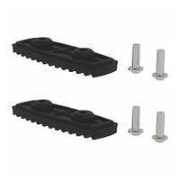 nivello® voetplaat elektrisch geleidend voor stijlhoogte 85/98 mm