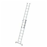 Ladderverlenging 2-delig met nivello® traverse 2x8 sporten