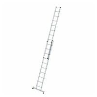Ladderverlenging 2-delig met nivello®-dwarsbalk 2x10 sporten