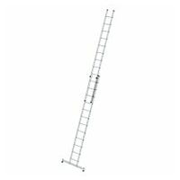 Ladderverlenging 2-delig met nivello® traverse 2x12 sporten